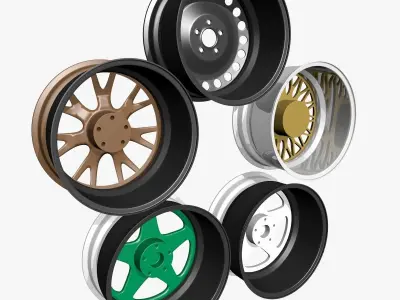 Rims Model wheel 3D model