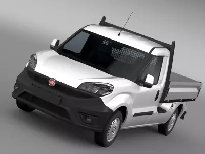 Fiat Doblo Work Up 263 2017 3D model
