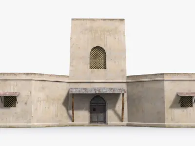 Arab xx19 Low-poly 3D model