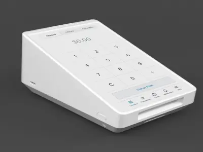 Square Terminal 3D model