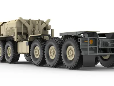 Oshkosh LVSR 3D Model 3D model 3D model