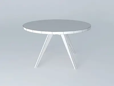 round table Free 3D model buy