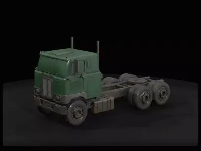 1-87 1962 Mack F700 tractor truck Print Ready STL 3D print model