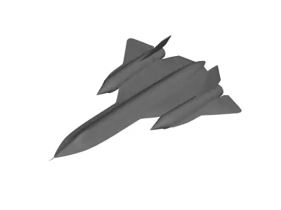 Lockheed SR-71 Blackbird 3D model