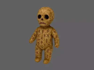 Scary Doll 3D model