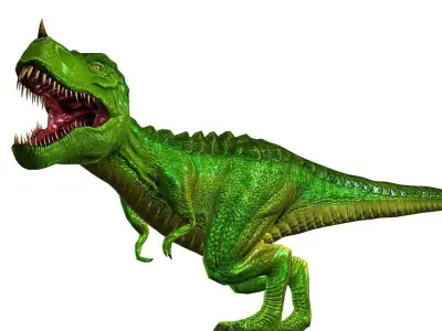 3Dfoin - T-Rex Low-poly 3D model