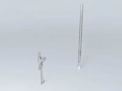 squared pipe Free 3D model