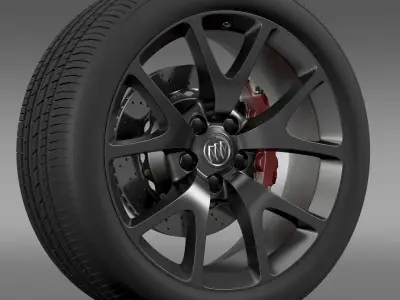 Buick Regal GS wheel 3D model