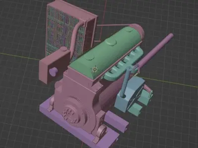 Maybach HL62TRM 3D model