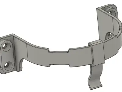 Can or bottle holder for Pelican Sentinel 100XP Angler 3D print model