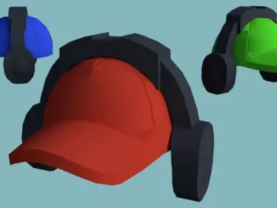 lego cap v2 Free 3D model