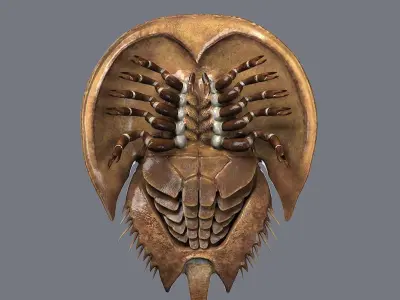 Horseshoe Crab 3D model