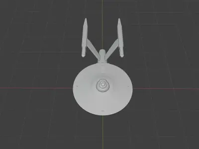 USS Enterprise - Star Trek Model 3D model