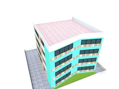 Residential quarters like Building code - 112 Free 3D print model