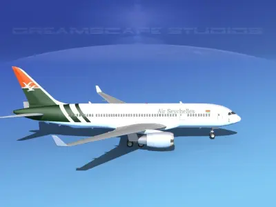 Boeing 787-8 Air Seychelles 3D model
