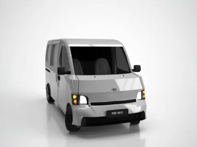 VAN - light commercial vehicles van 3D MODEL 3D model