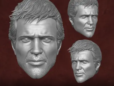 Mad Max Fan Art 3D printable File For Action Figures 3D print model