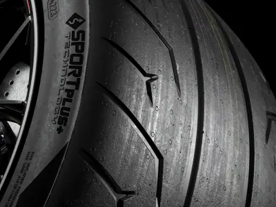 Continental Extreme Contact Force 345 30 ZR19 3D model