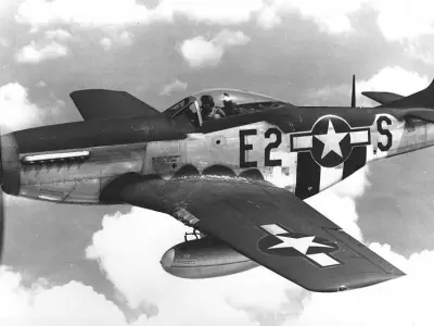 P51 mustang  3D model