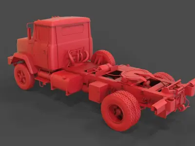 Kraz 5133 3D print model