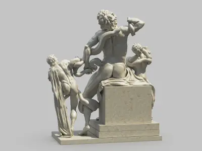 Laocoon and His Sons 3D model
