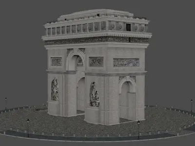 Arc of Triumph 3D model