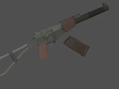 AS Val Low-poly 3D model