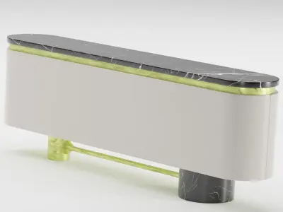Alder sideboard 3D model
