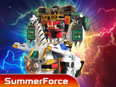 Dino Ultrazord - Power Ranger 3D model