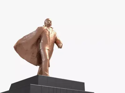 Monument of Vladimir Lenin 3D model