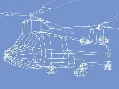 CH-47 Chinook 3D model