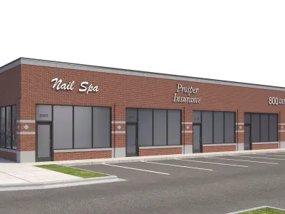 Retail-109 Retail Store 3D model