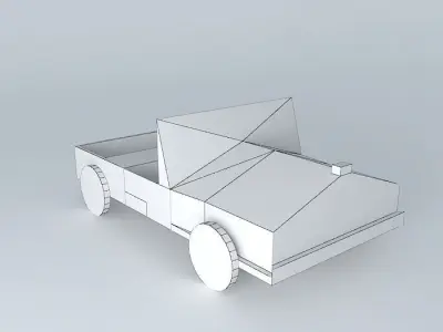 JEEP truck Free 3D model