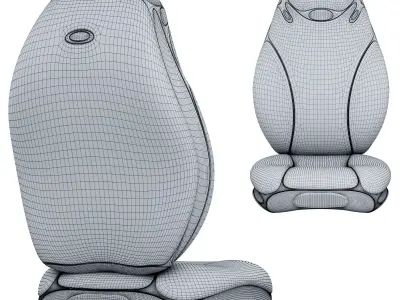 Car Chair 3D model
