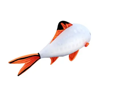 Tinfoil Barb Cartoon Animated Low-poly 3D model