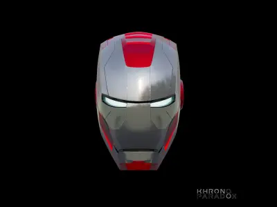 Mk 5 Helmet Low-poly 3D model