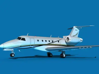 Embraer Praetor 500 V06 3D model