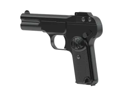FN M1900 Pistol 3D model
