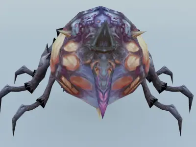 Monster insect boss Renmianzhizhu 3D model