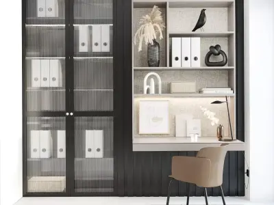 Home office 01 3D model