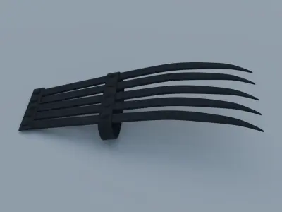Tekkokagi Weapon 3D model