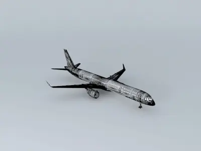 Icelandair Boeing 757 300W EDIT Free 3D model
