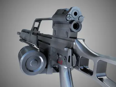 G36 Assault rifle Hi-Res 3D model
