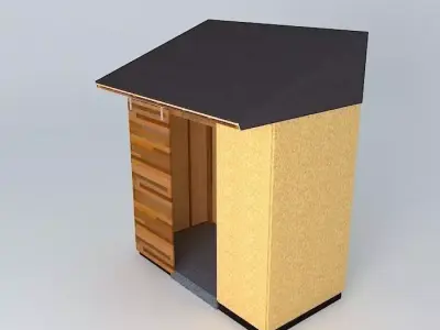 Garden Shed Free 3D model