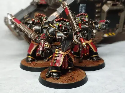 Black Knights - Bellicosor Squad 3D print model