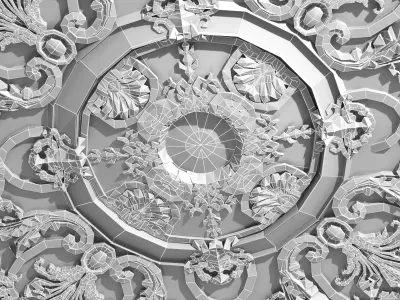 Ceiling rosette 3D model