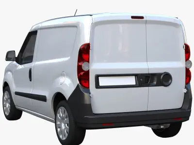 commercial van 3D model
