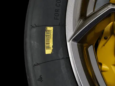 Goodyear Eagle 265 660 ZR18 3D model