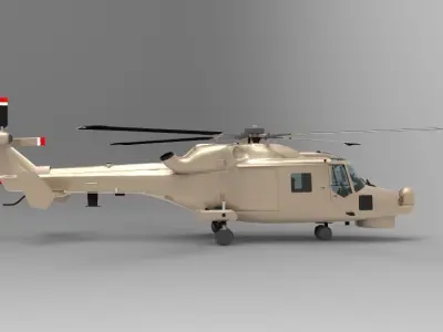 AgustaWestland AW159 3D model