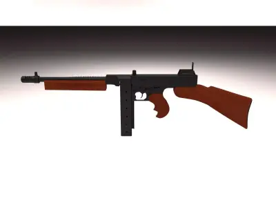 WW2 Machine Gun Pack 3D model